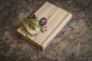 Pro Chef Hard Maple Schneidebrett mit Griffmulden; beidseitig einsetzbar 17