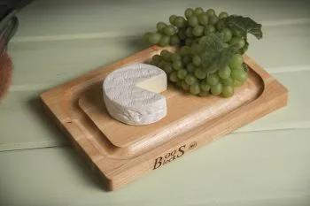 Pro Chef Lite Hard Maple Schneidebrett mit Griffmulden und Saftrille; beidseitig einsetzbar 15