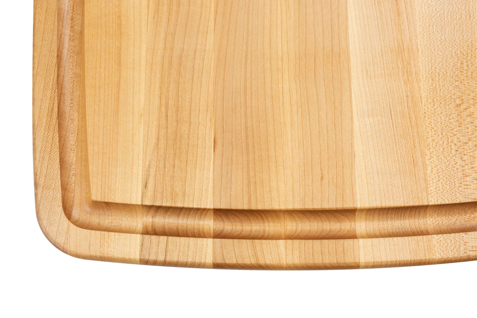 Pro Chef Hard Maple Schneidebrett mit Griffmulden; beidseitig einsetzbar 7