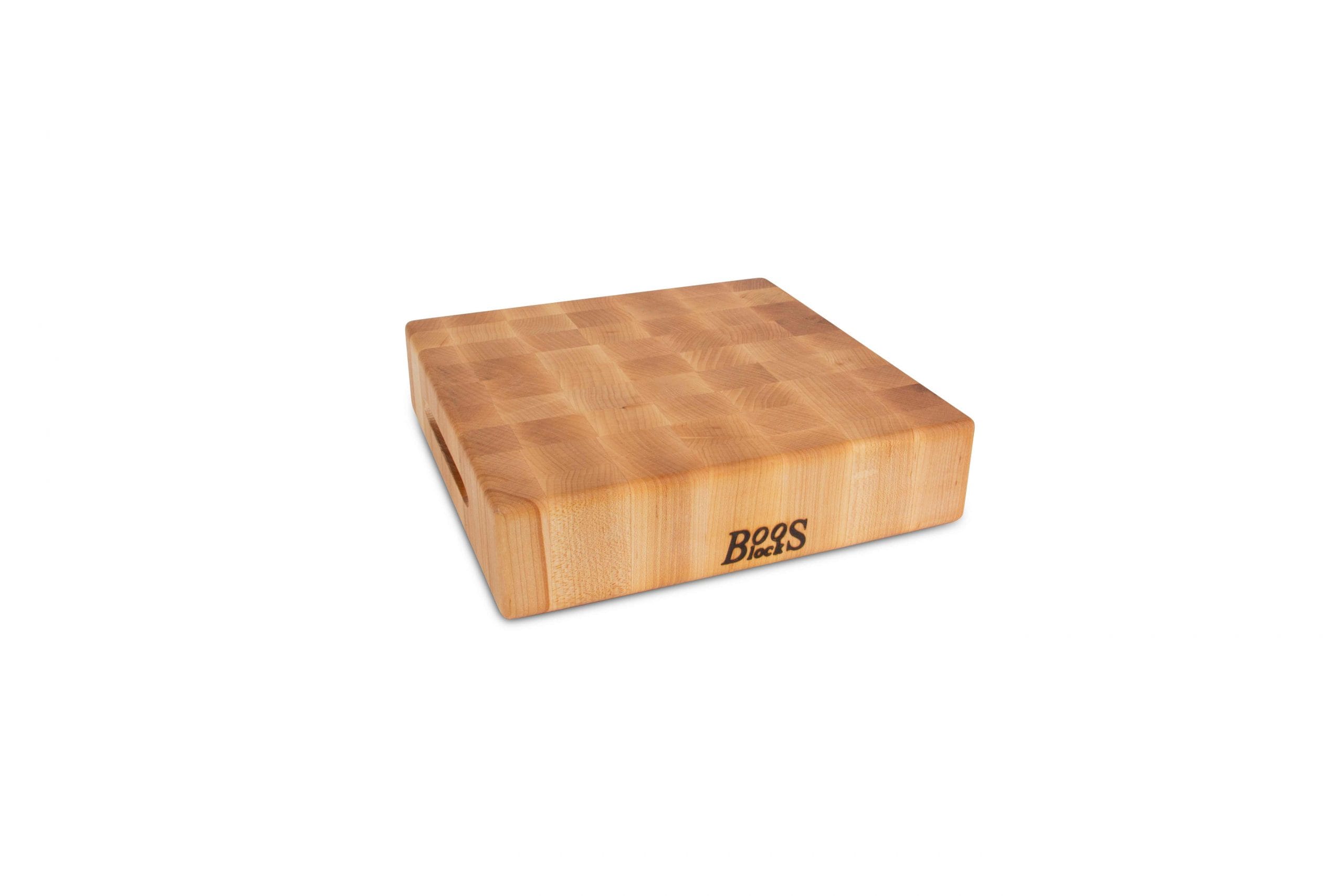 Boos® Hard Maple face wood chopping board with recessed grips; can be used on both sides 23