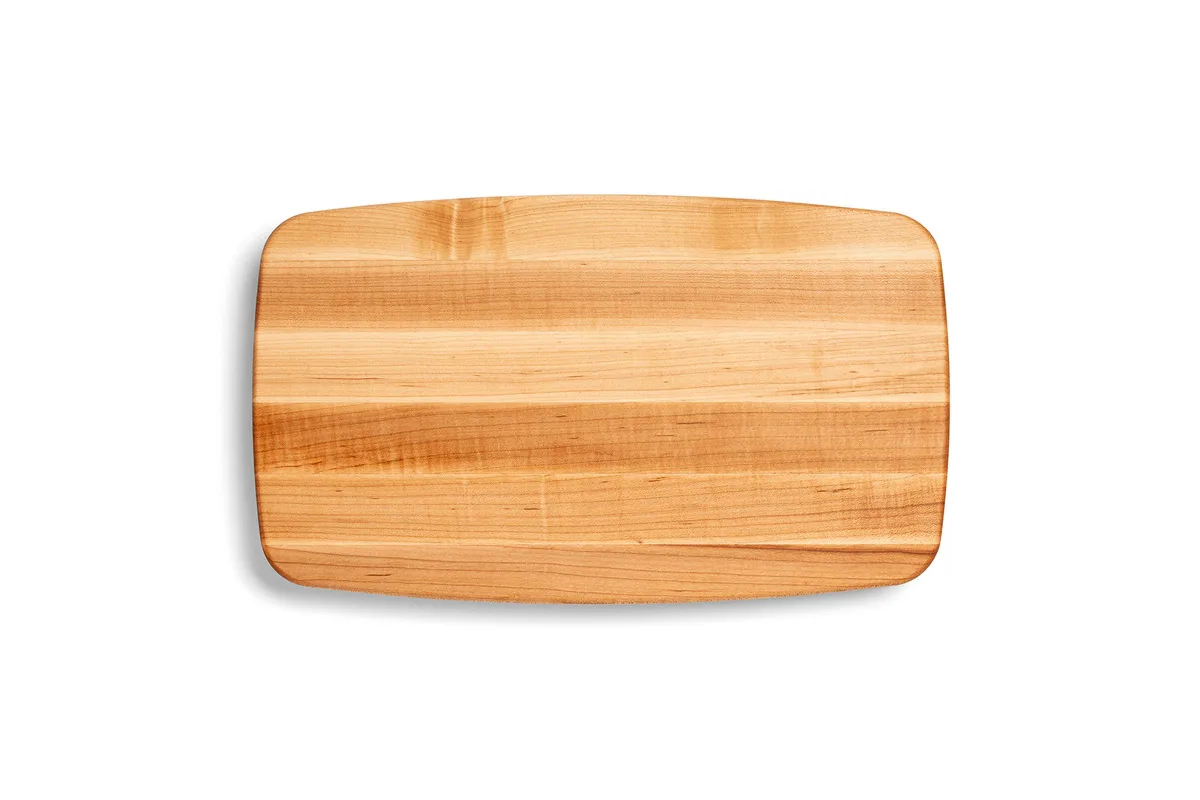 Pro Chef Hard Maple Schneidebrett mit Griffmulden; beidseitig einsetzbar 3