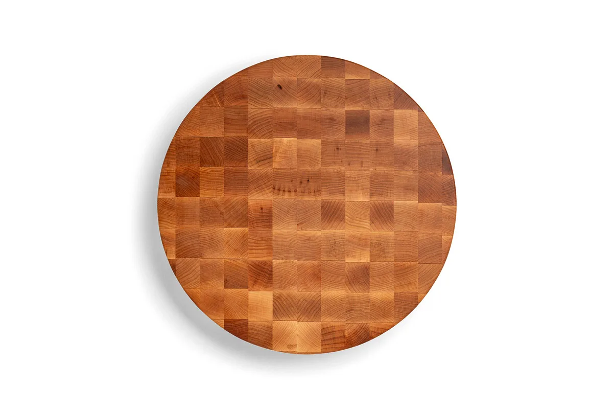Boos Block® Hard Maple round chopping board (not reversible) 1
