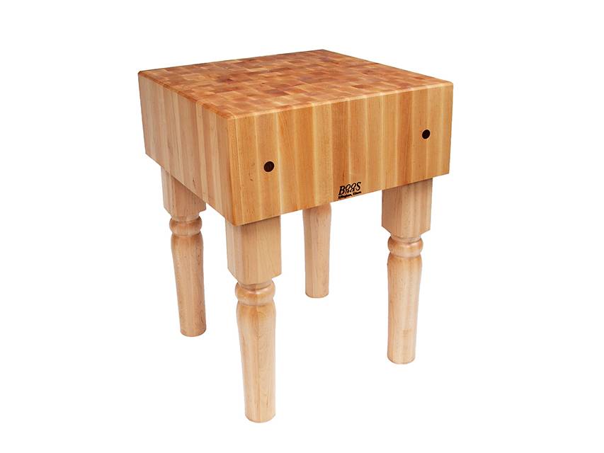Classic Boos® AB Butcher Block; face wood construction; North American Hard Maple; natural finish with beeswax 3