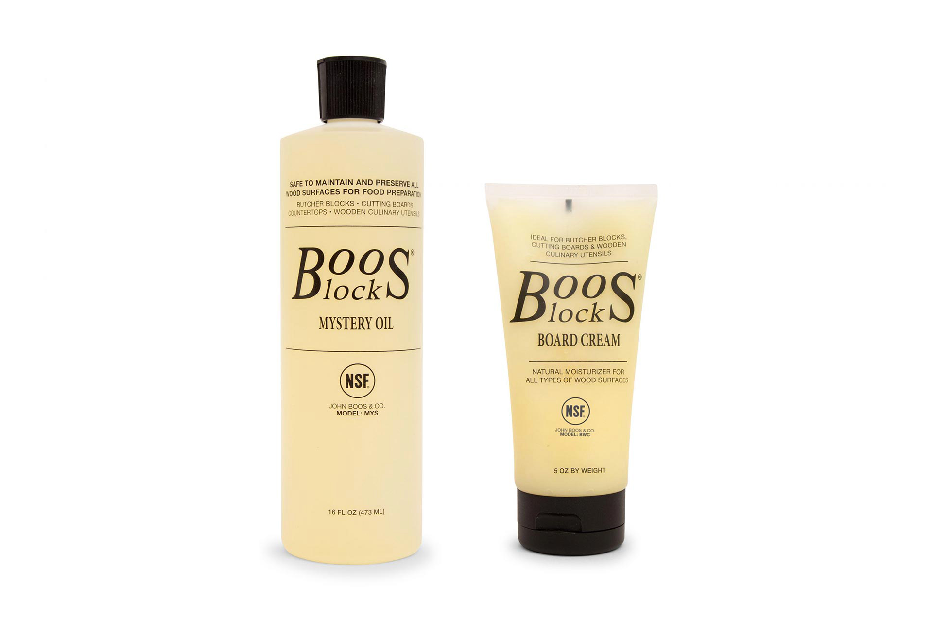 Boos Blocks® MYSCRM Mystery Oil & Board Cream Set 7