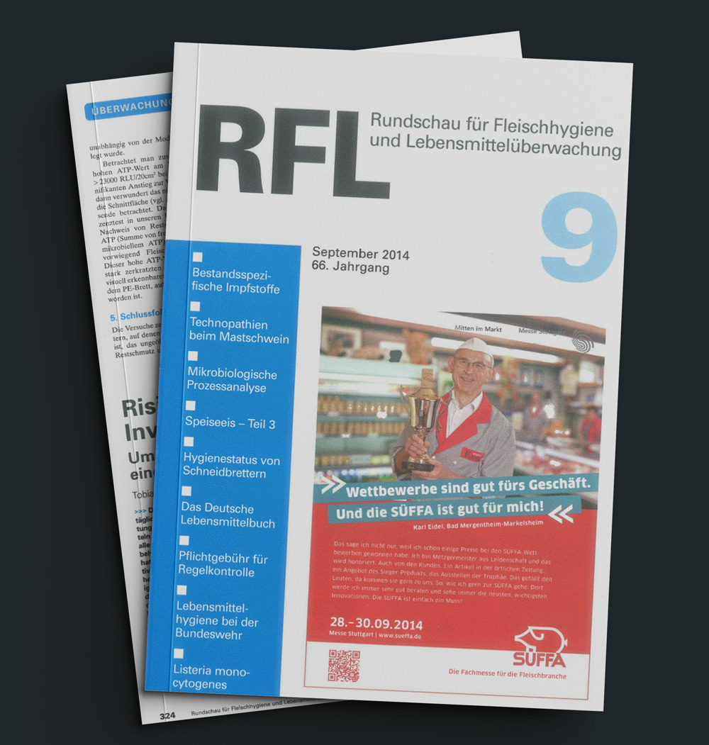 RFL Hygienic status of wood and plastic cutting boards 2014 (GER) 25