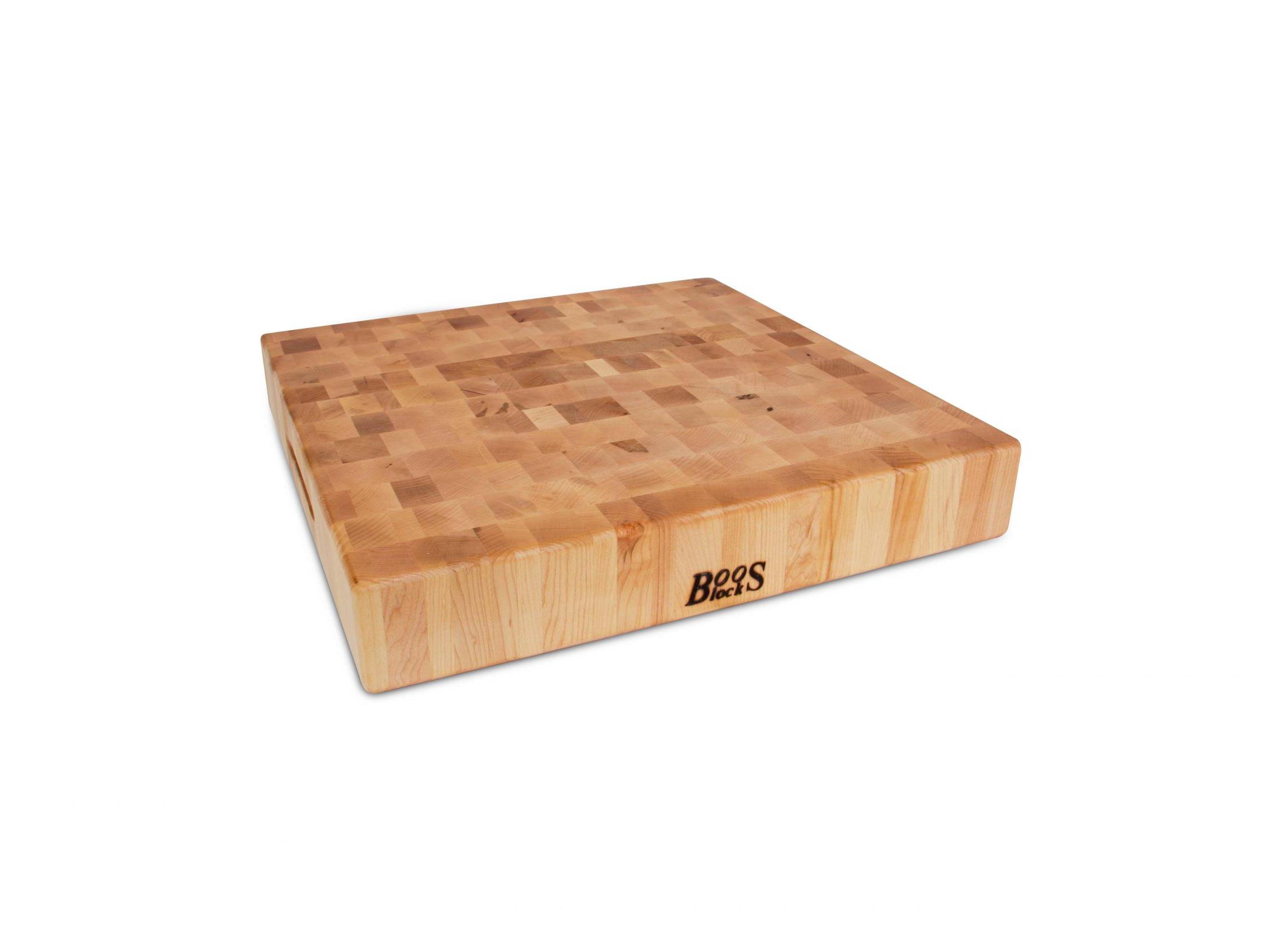 Boos® Hard Maple face wood chopping board with recessed grips; can be used on both sides 51