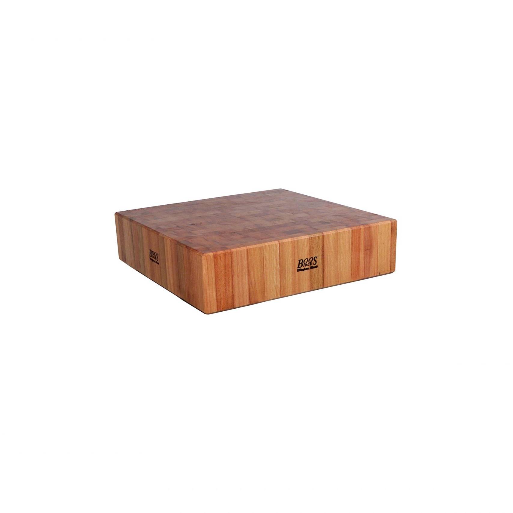 Boos® Leforza Block, Stirnholzplatte; American Cherry; natürliches Finish mit Bienenwachs (Block & Edelstahlunterbau separat erhältlich) 31
