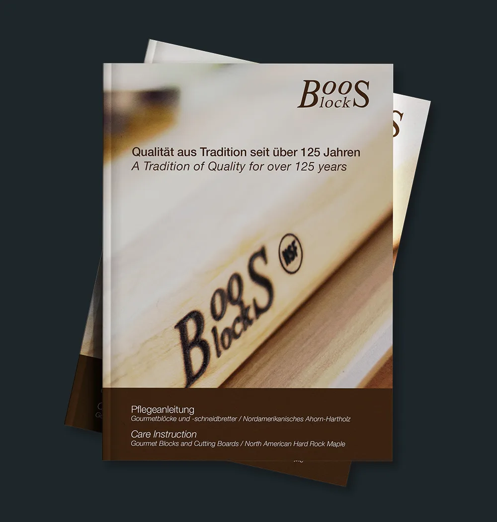 Boos Block® Care Instruction Hard Maple (ENG) 15