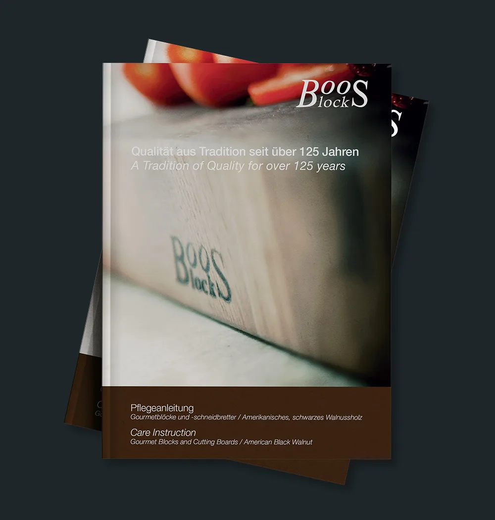 Boos Block® Pflegeanleitung Black Walnut (GER) 17