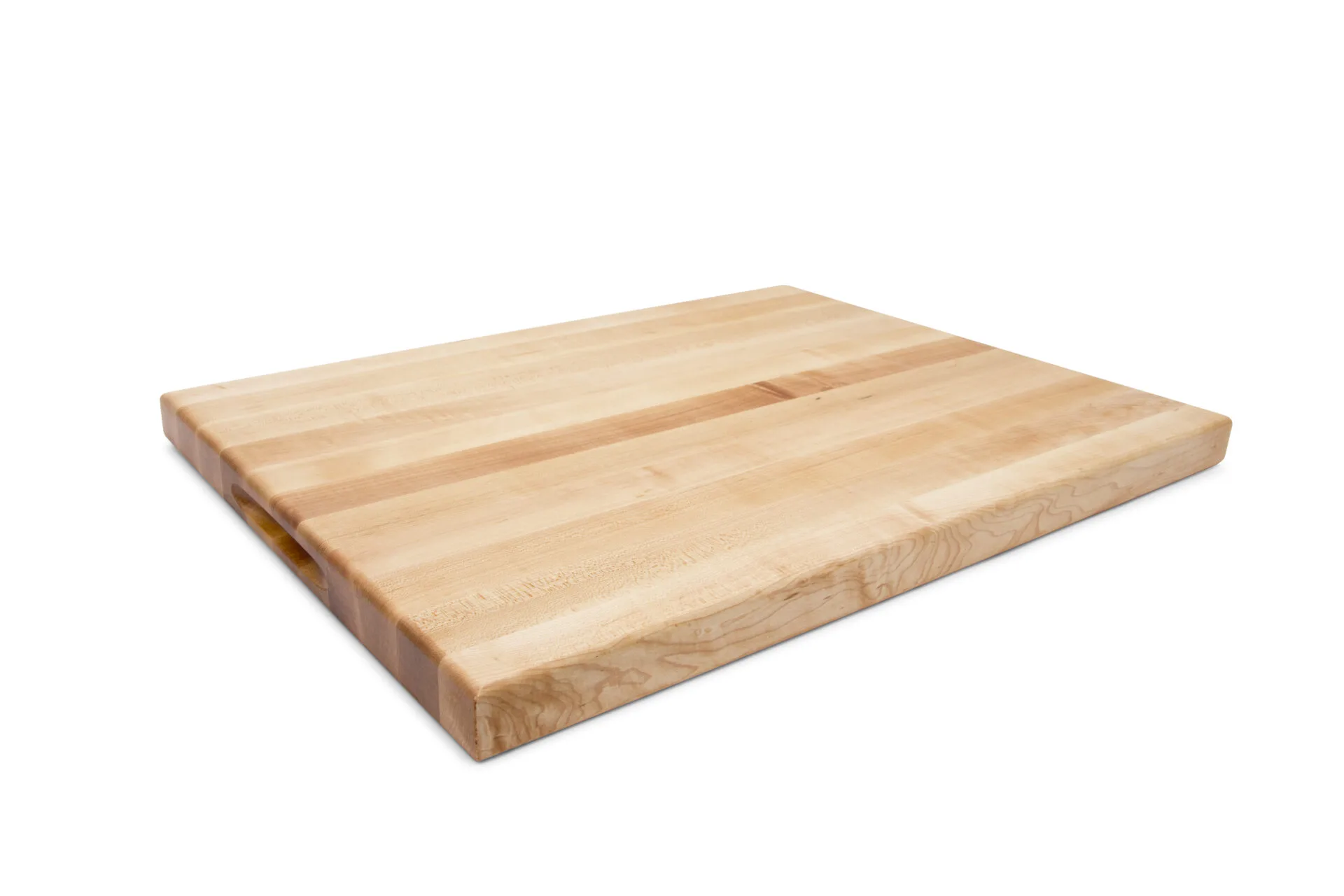 Pro Chef Hard Maple Schneidebrett mit Saftrille und Griffmulden; beidseitig einsetzbar 2