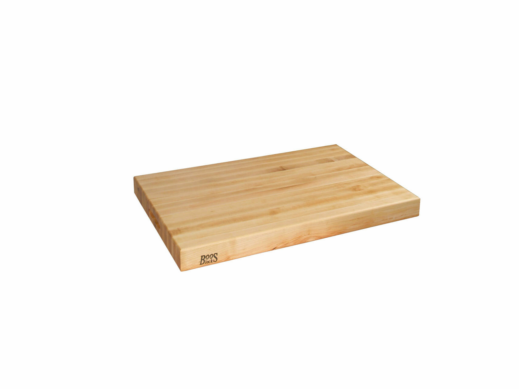 Pro Chef Hard Maple reversible cutting board with recessed handles 41